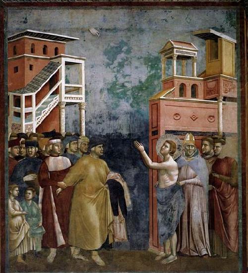 Renunciation of Wordly Goods, GIOTTO di Bondone